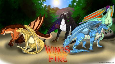 wings of fire wallpaper